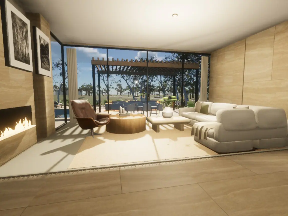 Villa Linden · Das Wohnzimmer